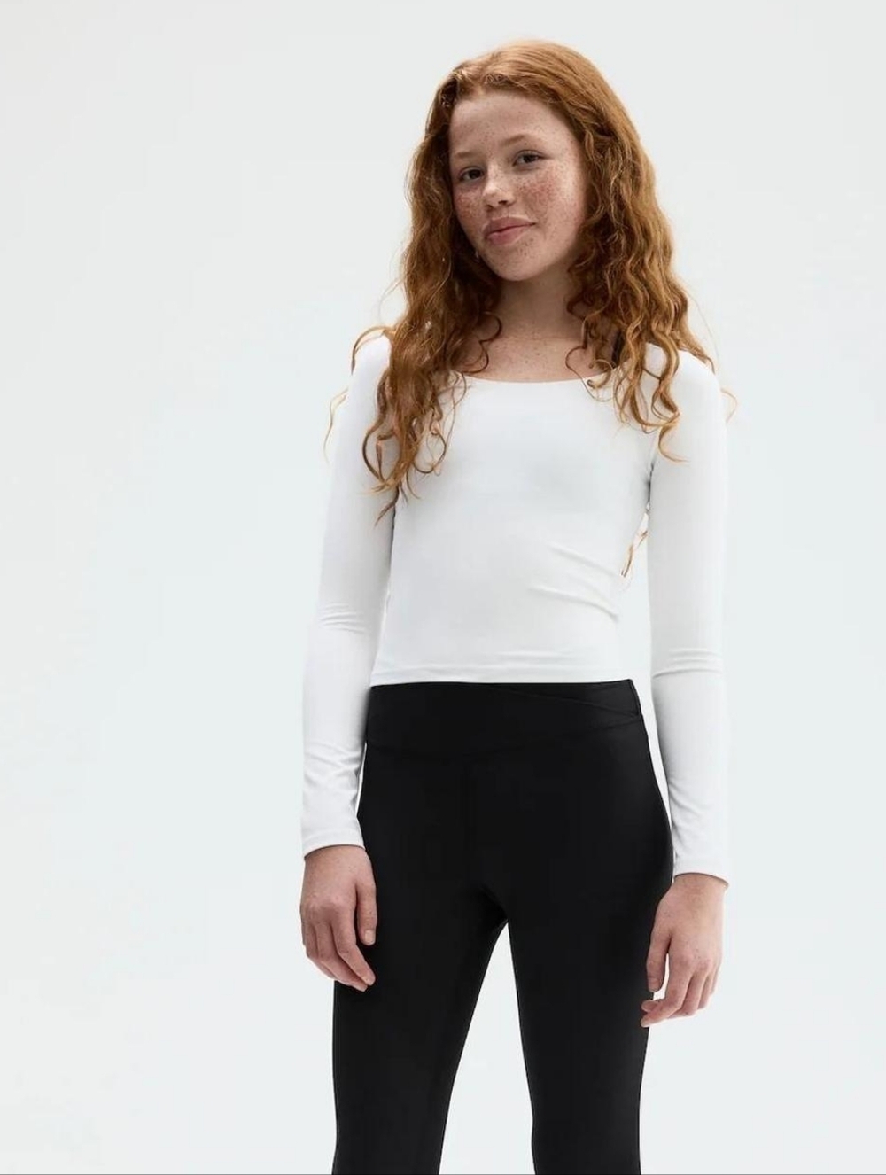 NWT H&M Black Leggings For Girls (16)